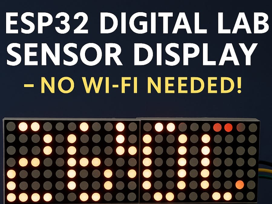 Digital Lab Sensor Display