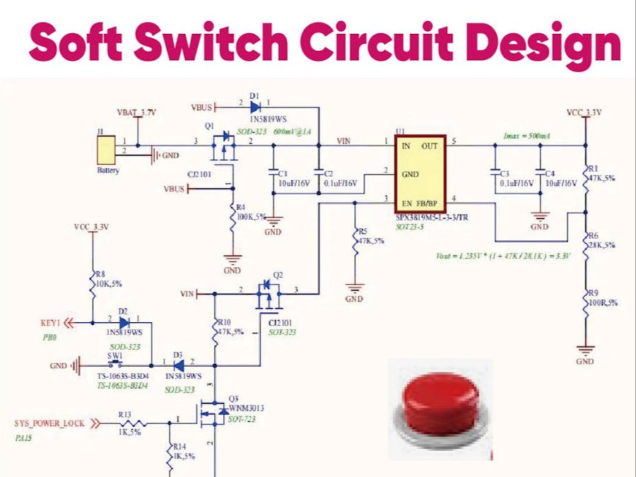 A Soft Switch Circuit Design and Share Based on APM32F411