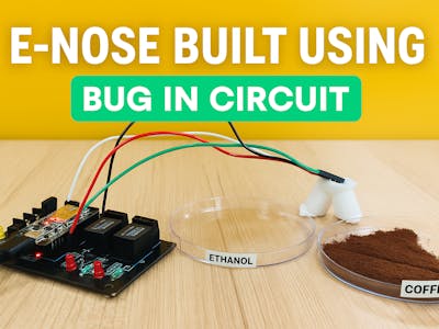 Build an AI-Powered E-Nose with Just One Sensor and ESP