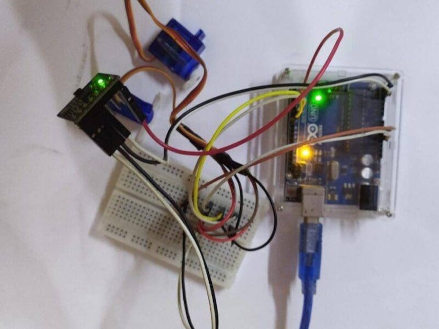 Gimbal Stand Using Arduino And MPU 6050 | Arduino projects