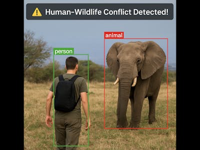 WildSight AI: Real-Time Human-Wildlife Conflict Detection