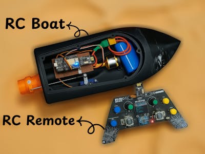 🚤 DIY 3D-Printed RC Boat