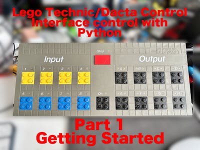 Control the Lego Interface B with Python