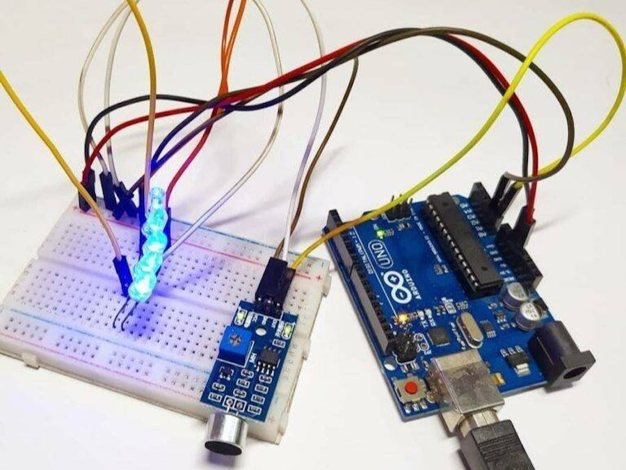 Music Reactive LED Using Arduino