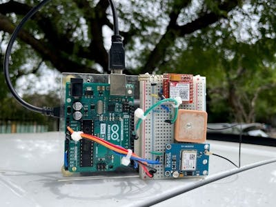 GPS Tracker Using Arduino, SIM800L, and NEO-6M