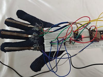 GloveTalk (Converting Sign Language to Words)