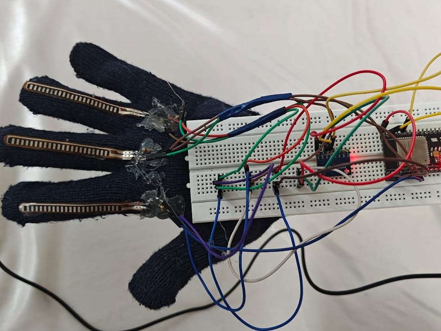 GloveTalk (Converting Sign Language to Words)