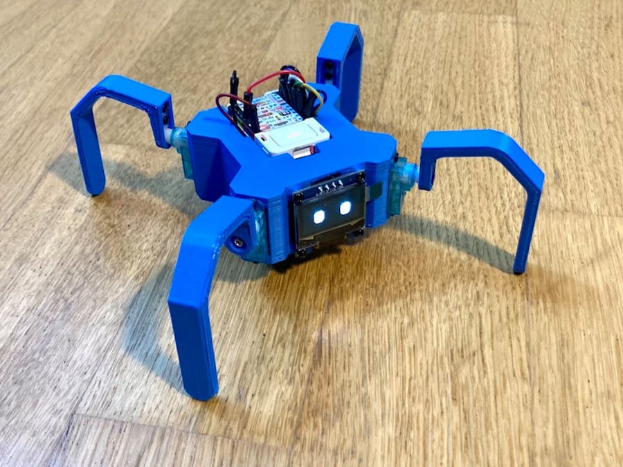 Quadruped Robot with M5 Capsule