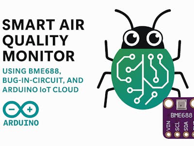 Smart Air Quality Monitor Using Arduino, Bug-in-Circuit