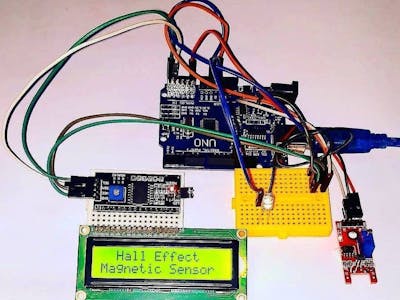 Hall Effect Sensor With Arduino | Hall effect sensor | Ardui
