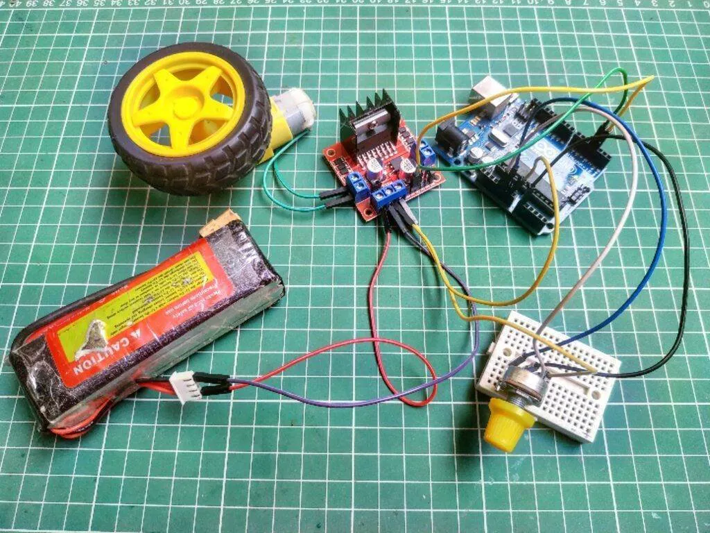 DC Motor Speed Control Using Arduino | Arduino Tutorial - Hackster.io