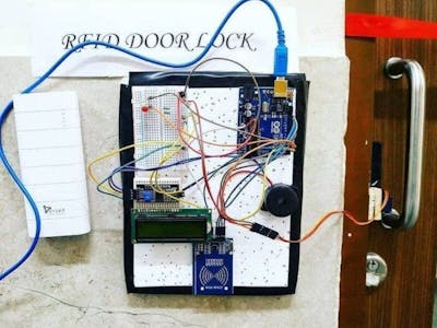 RFID Lock System With Servo Using Arduino