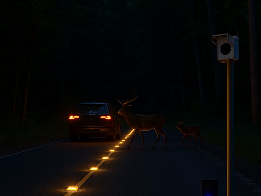 Wild Alert Smart Roadside Reflectors