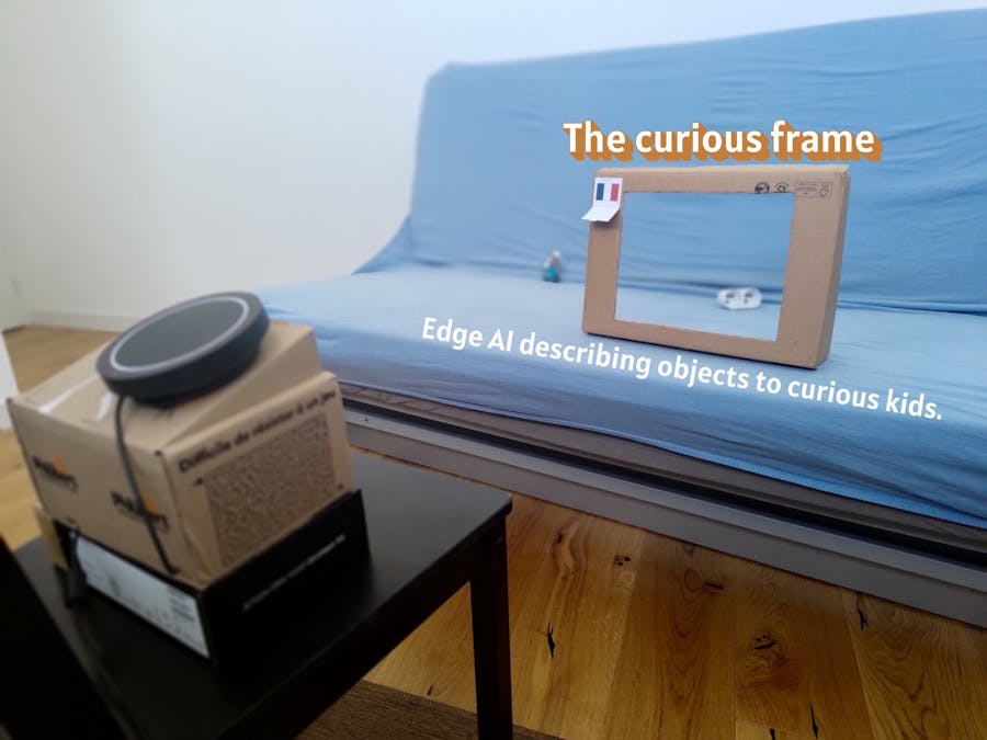 The Curious Frame: An Offline AI Tutor for Kids