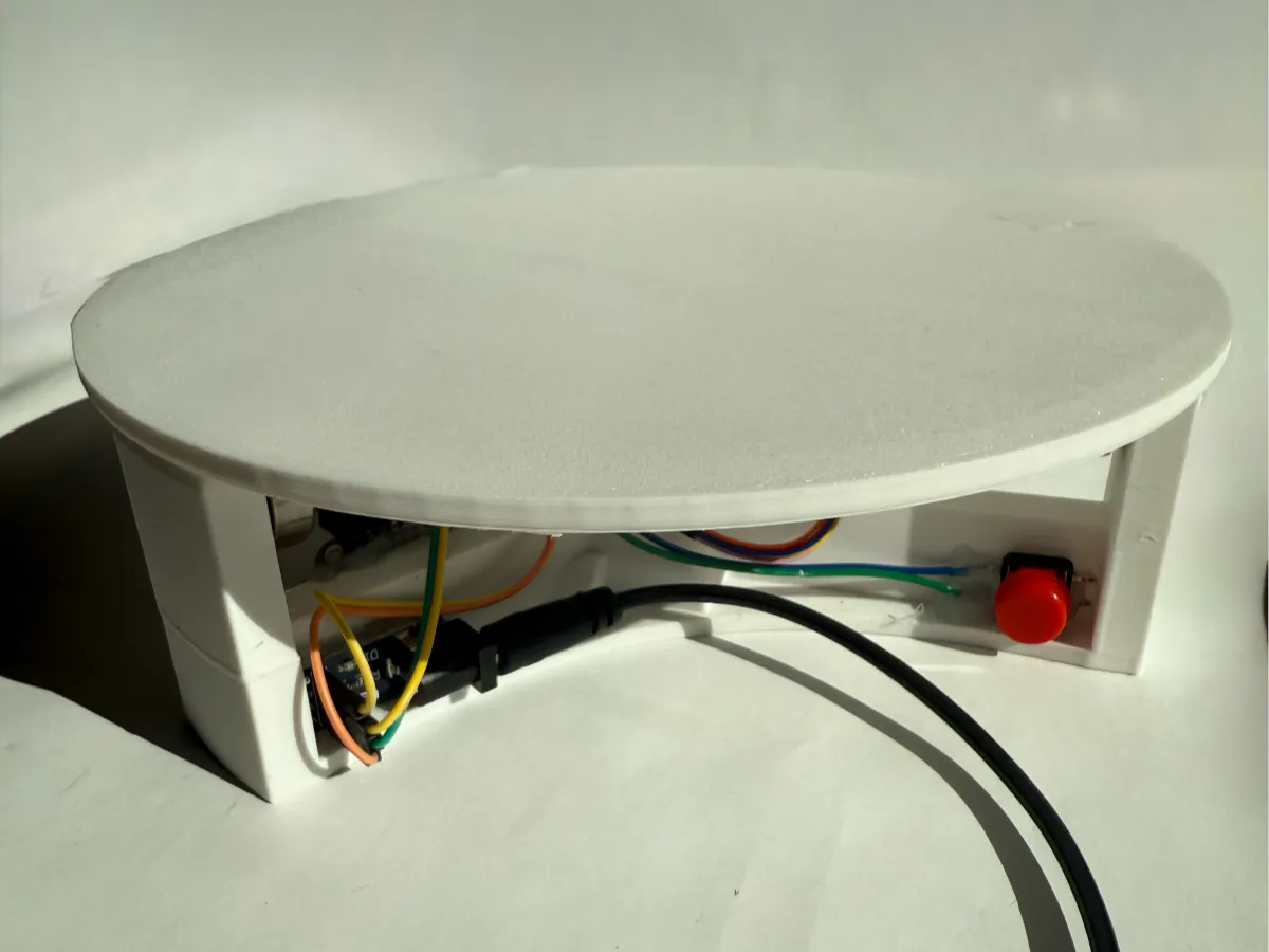 Smart 360° Photo Turntable with ESPHome & Home Assistant - Hackster.io