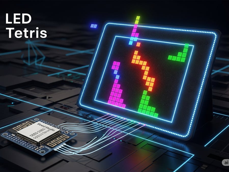 Pixel Play: Retro Tetris