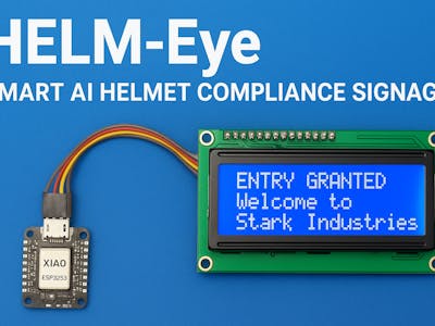 HELM-Eye: The Smart Helmet Compliance Signage
