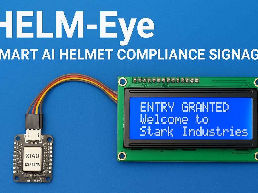 HELM-Eye: The Smart Helmet Compliance Signage