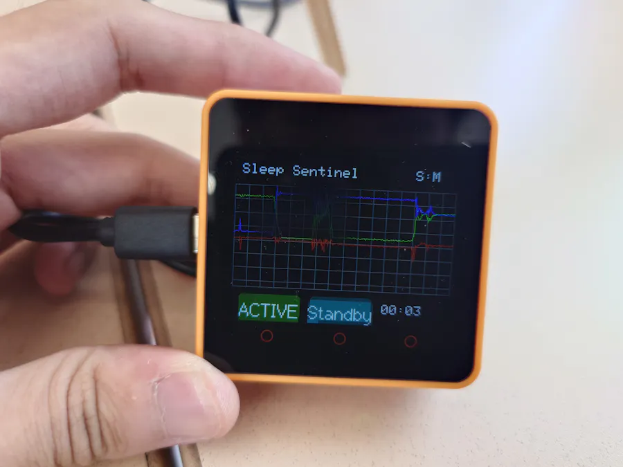 M5 Sleep movement monitor & turning reminder