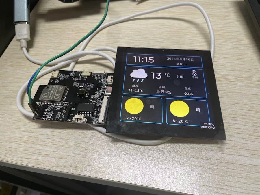 AiPi-Eyes-R2 – Weather Clock