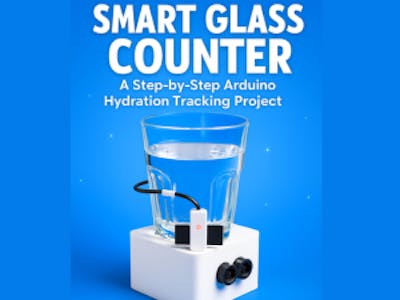 Smart Glass Counter - Arduino Hydration Tracker Project