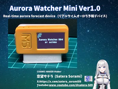 【Aurora visibility Device】Aurora Watcher Mini ver.1