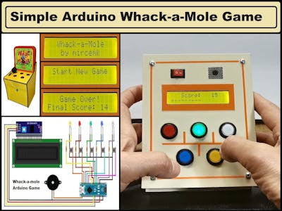 DIY Simple Arduino Whack-a-Mole Game