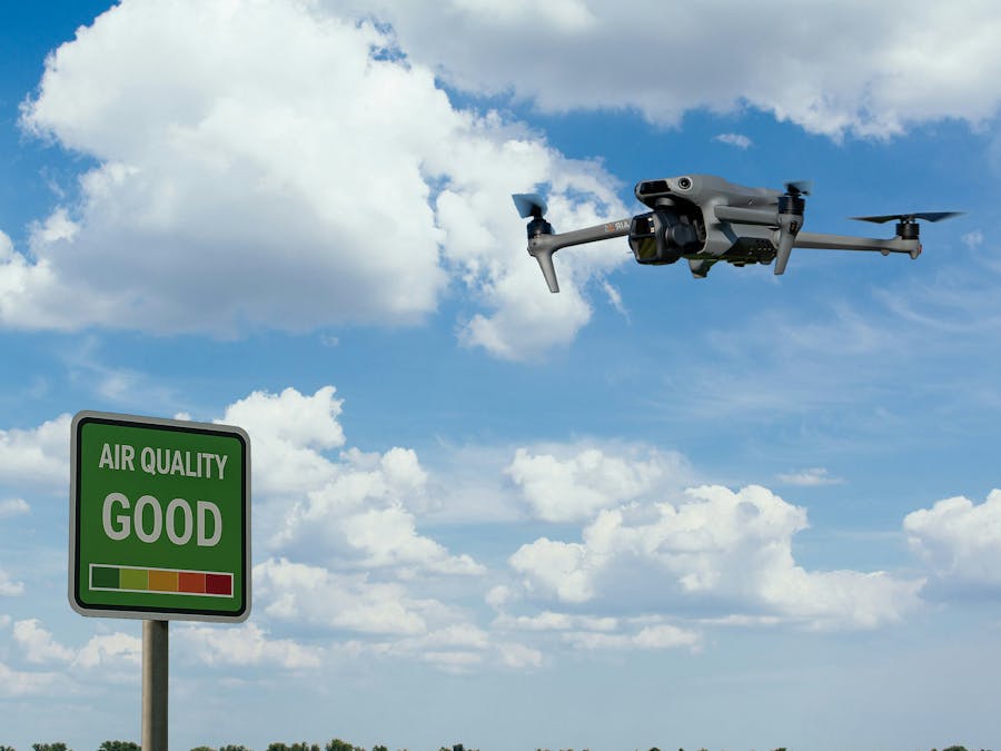 Drone Based Air Quality Signage Map
