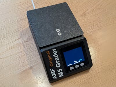 M5 Grader: Low-Cost Open-Source Fruit Sorting Scale