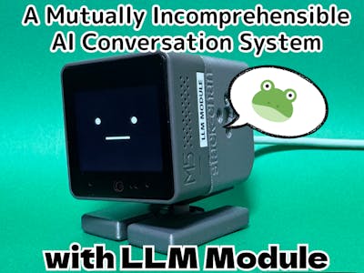 A Mutually Incomprehensible AI Conversation System