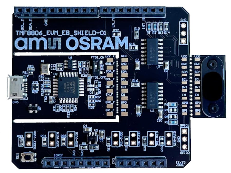 TMF8806 Port to RENESAS Eval Kit
