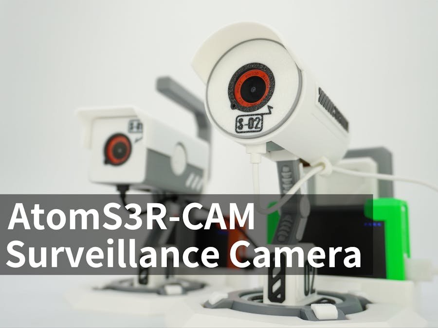 AtomS3R-CAM Surveillance Camera