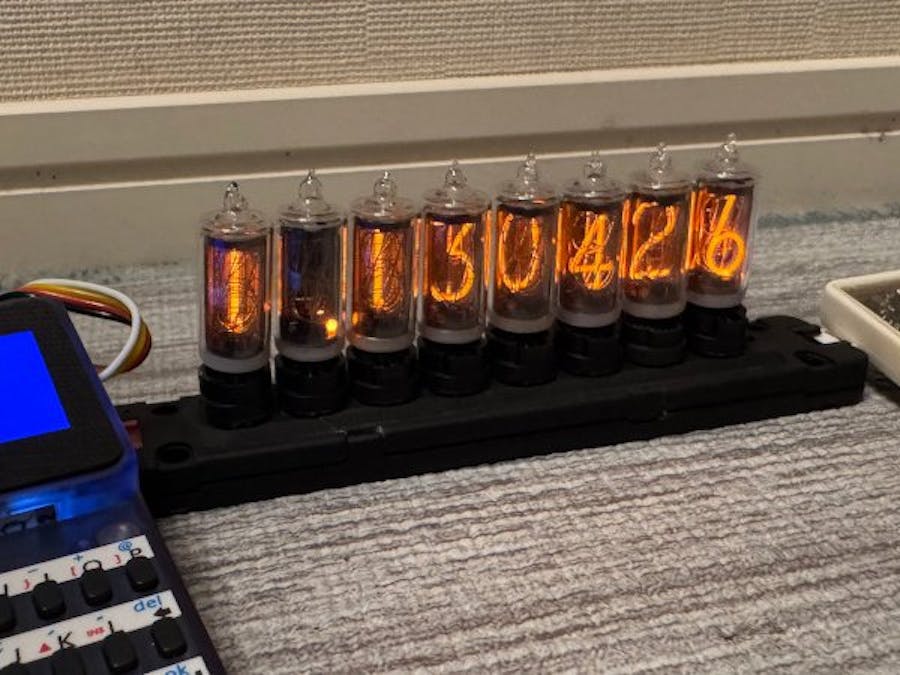 Unit 8Nixie – 8-Digit I²C Display Controlled by MSX0