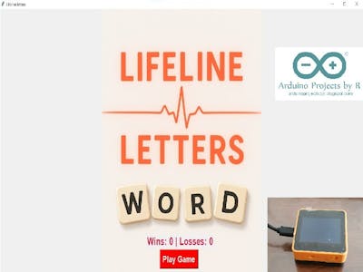 Lifeline Letters - Friendly Hangman Game with M5Stack Core2