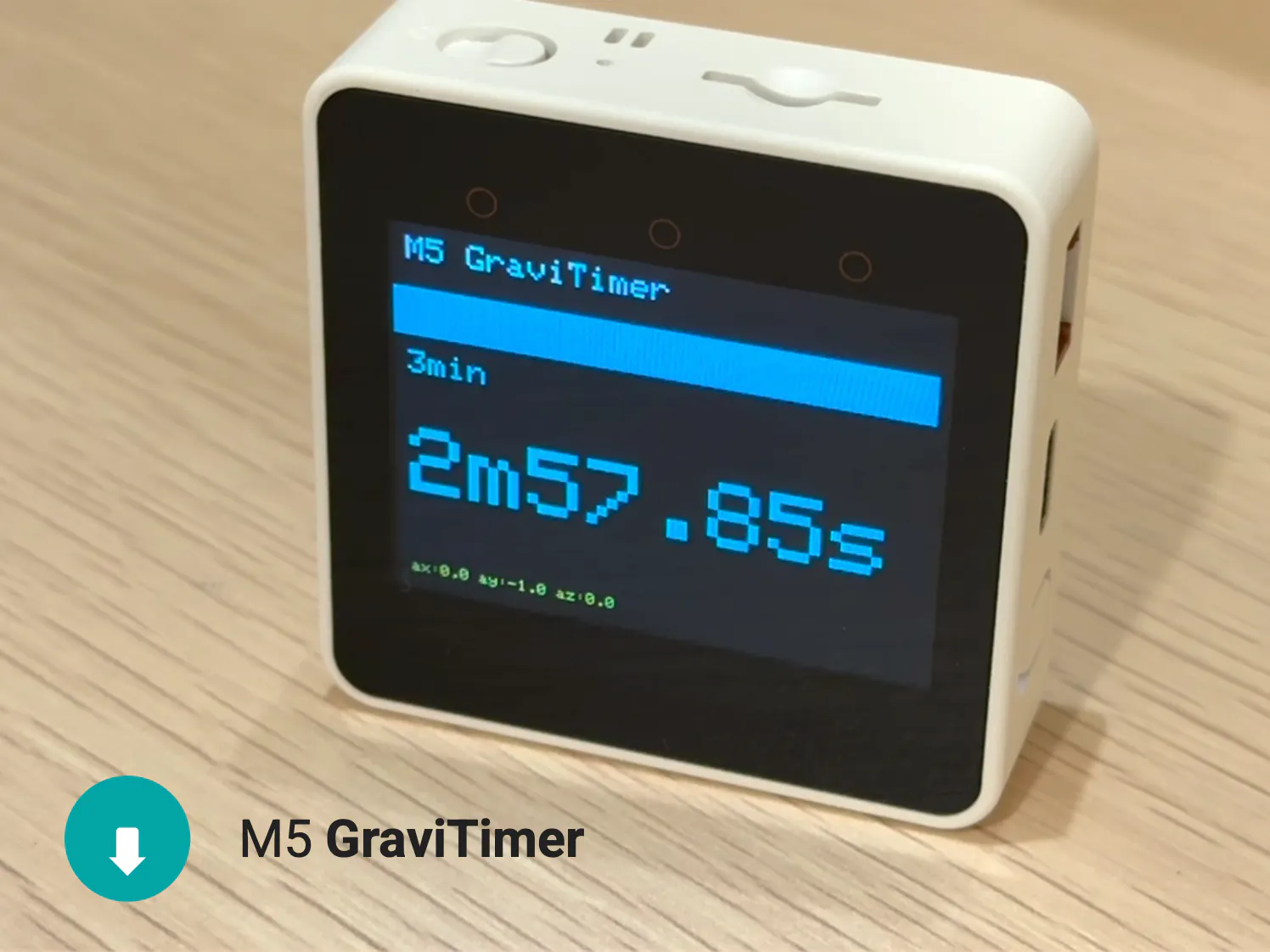 M5 GraviTimer - Hackster.io
