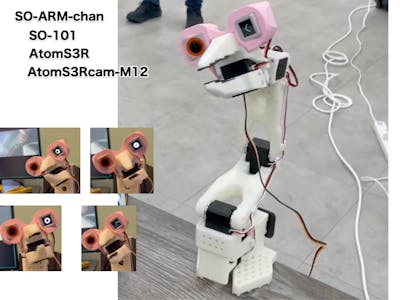 SO-ARM-chan: Fusing Stack-chan's Soul with LeRobot's Body