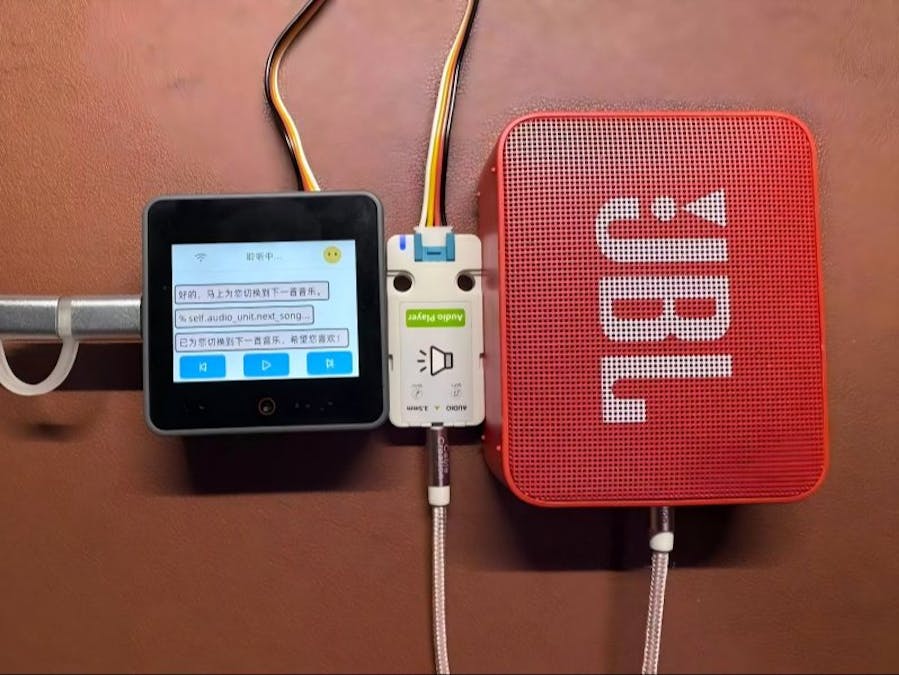 Smart AudioPlayer Based on M5Stack CoreS3 and xiaozhi-esp32