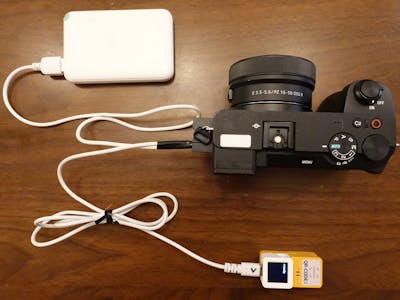 Barcode & QRcode reader for Sony Alfa-SLR-Camera