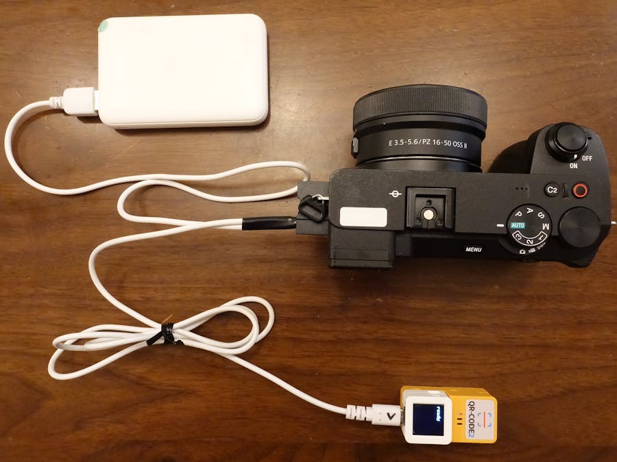 Barcode & QRcode reader for Sony Alfa-SLR-Camera
