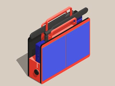 Dual Wio Tracker L1 Portable Solar Station