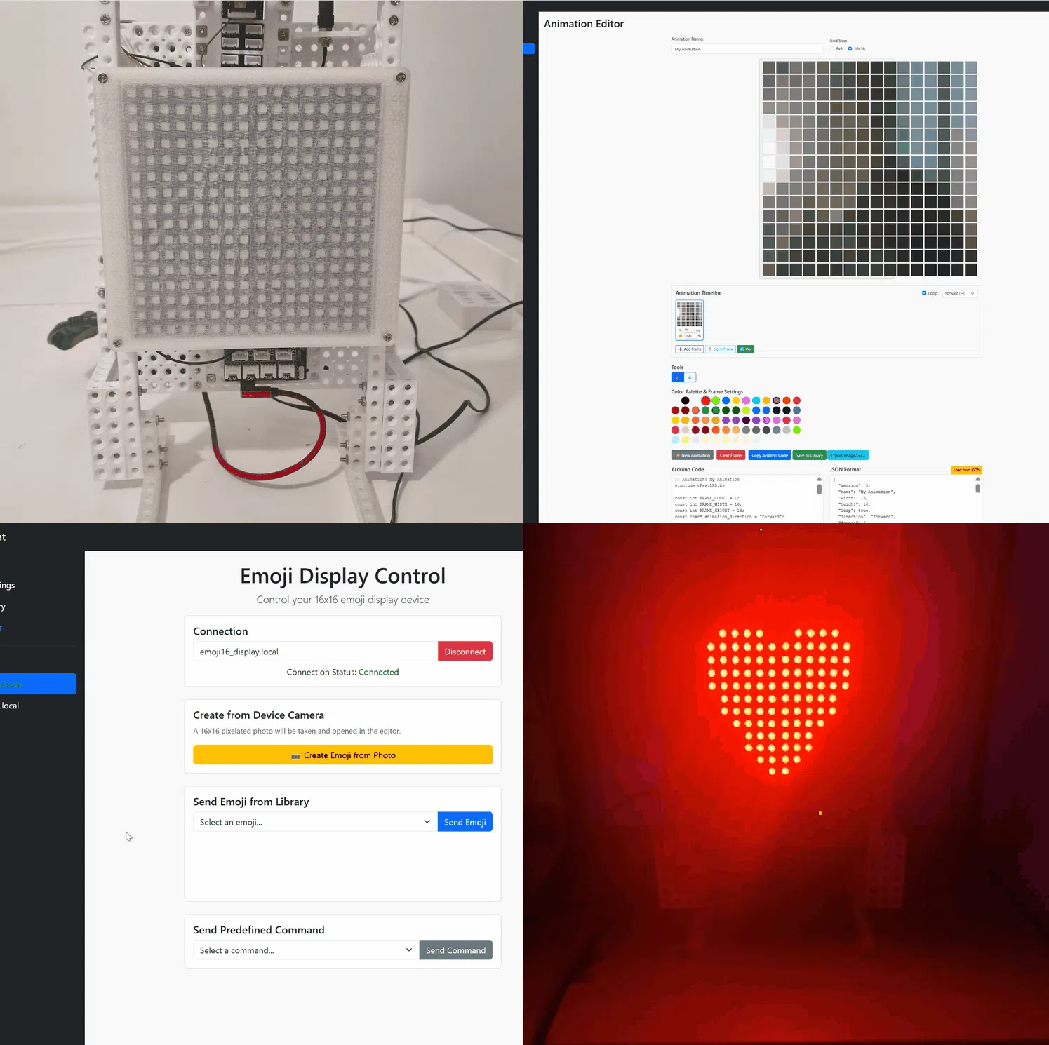 ThingyChat: A Real-Time, Web-Controlled Emoji Display - Hackster.io