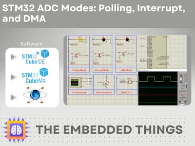 STM32 ADC Modes: Polling, Interrupt, and DMA