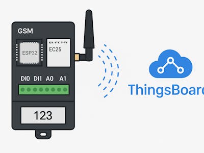 Send Modbus Data to ThingsBoard with Quectel EC25