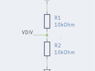 Make a Voltage Divider in typeCAD