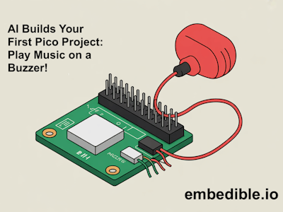 AI Builds Your First Pico Project: Play Music on a Buzzer!