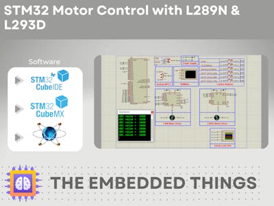 STM32 Motor Control with L289N & L293D