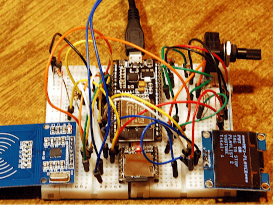 MP3 Player with RFID