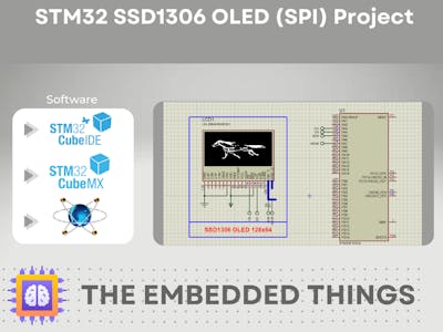 STM32 SSD1306 OLED (SPI) Project