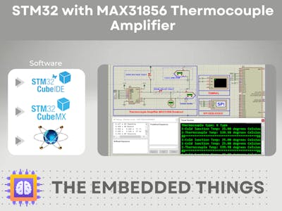 STM32 with MAX31856 Thermocouple Amplifier