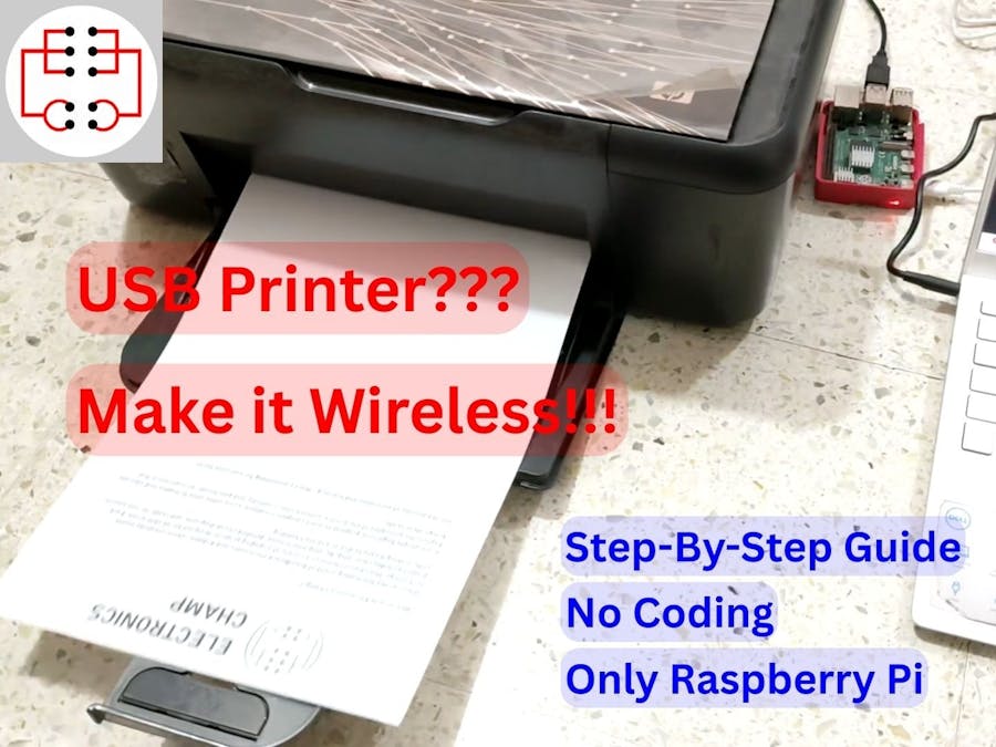 Turn Your Old Printer Into Wi-Fi Printer in 5 Minutes!